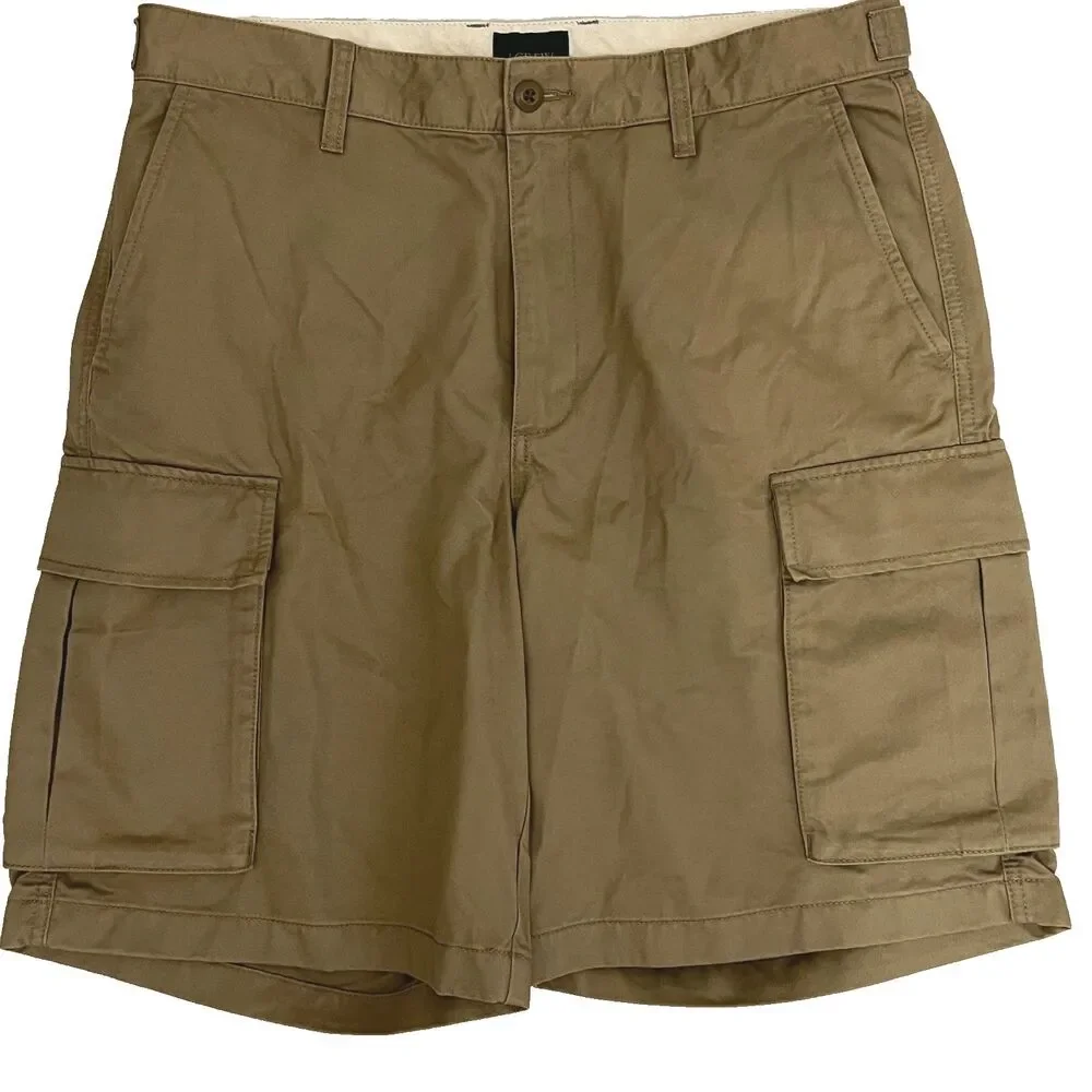 J.Crew Oarsman Mens Cargo Shorts Mens 32 Twill Utility Hiking NWOT